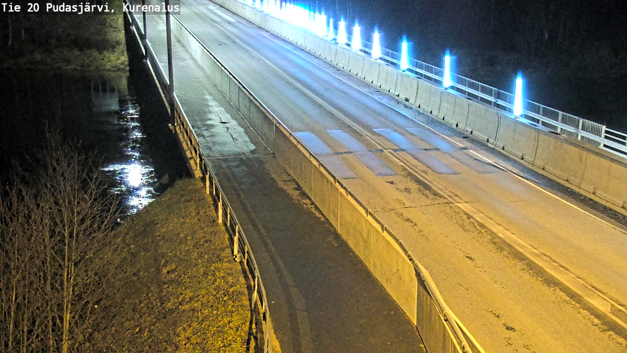 Kelikamerat Kuva Tie 20 Pudasjärvi, Kurenalus, Pudasjärvi, Pohjois-Pohjanmaa