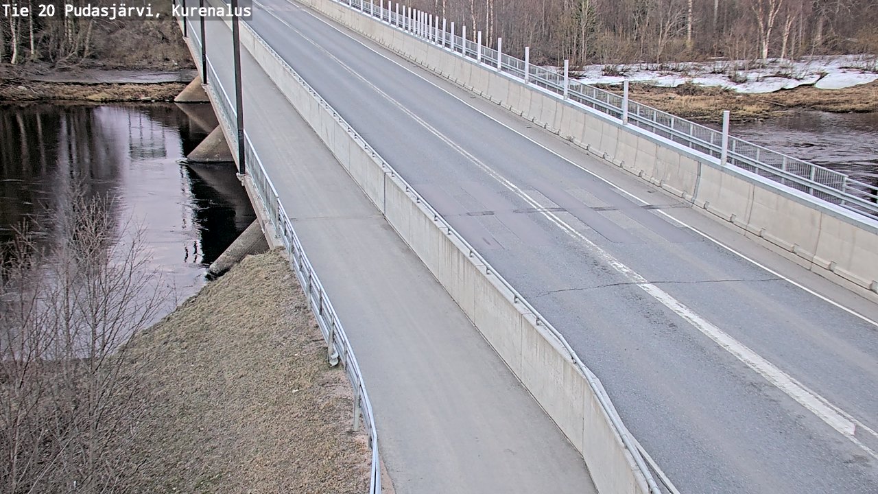 Kelikamerat Kuva Tie 20 Pudasjärvi, Kurenalus, Pudasjärvi, Pohjois-Pohjanmaa