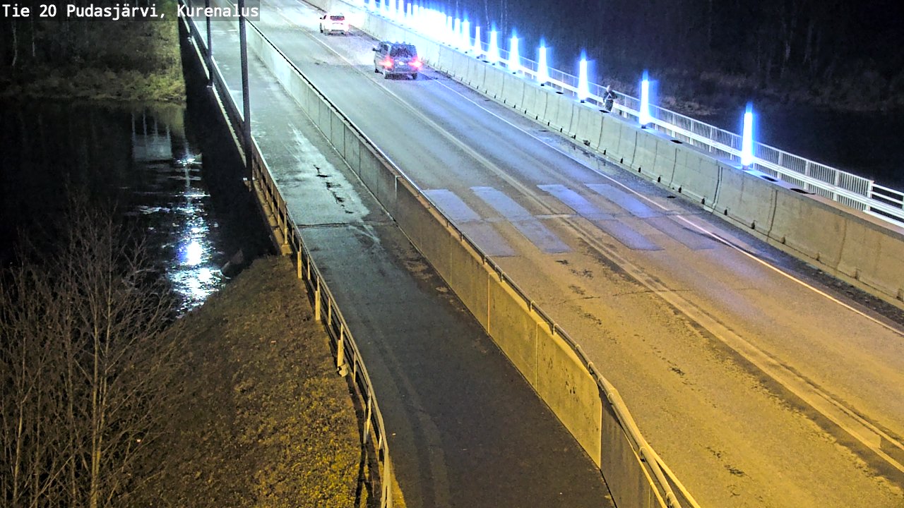 Kelikamerat Kuva Tie 20 Pudasjärvi, Kurenalus, Pudasjärvi, Pohjois-Pohjanmaa