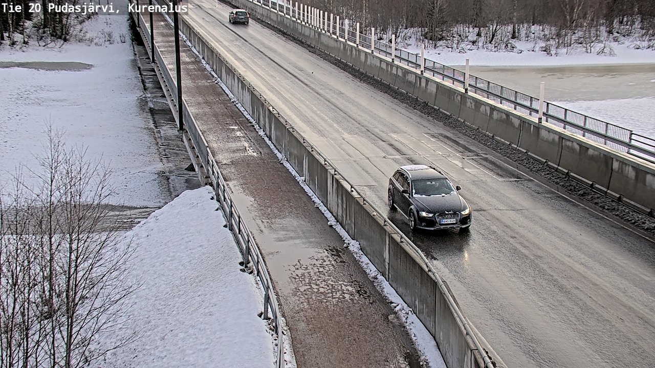 Kelikamerat Kuva Tie 20 Pudasjärvi, Kurenalus, Pudasjärvi, Pohjois-Pohjanmaa