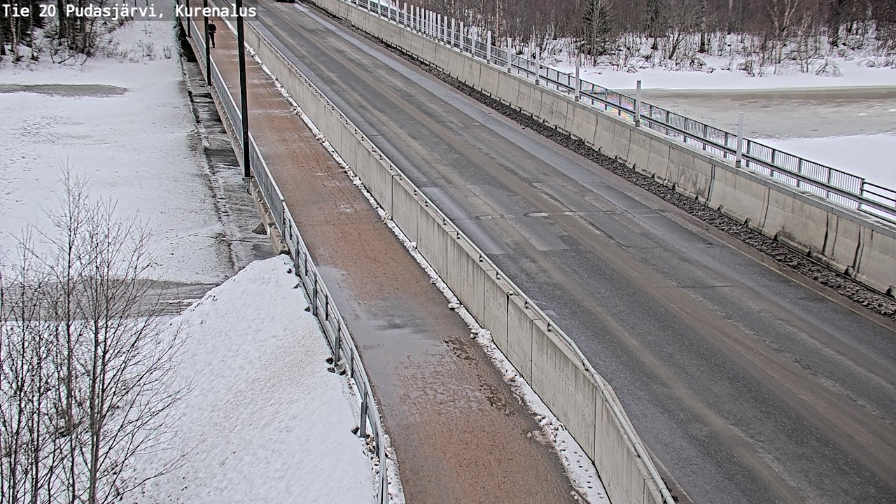 Kelikamerat Kuva Tie 20 Pudasjärvi, Kurenalus, Pudasjärvi, Pohjois-Pohjanmaa