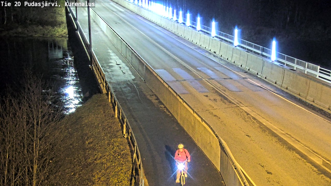 Kelikamerat Kuva Tie 20 Pudasjärvi, Kurenalus, Pudasjärvi, Pohjois-Pohjanmaa