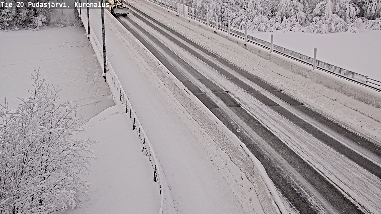 Kelikamerat Kuva Tie 20 Pudasjärvi, Kurenalus, Pudasjärvi, Pohjois-Pohjanmaa