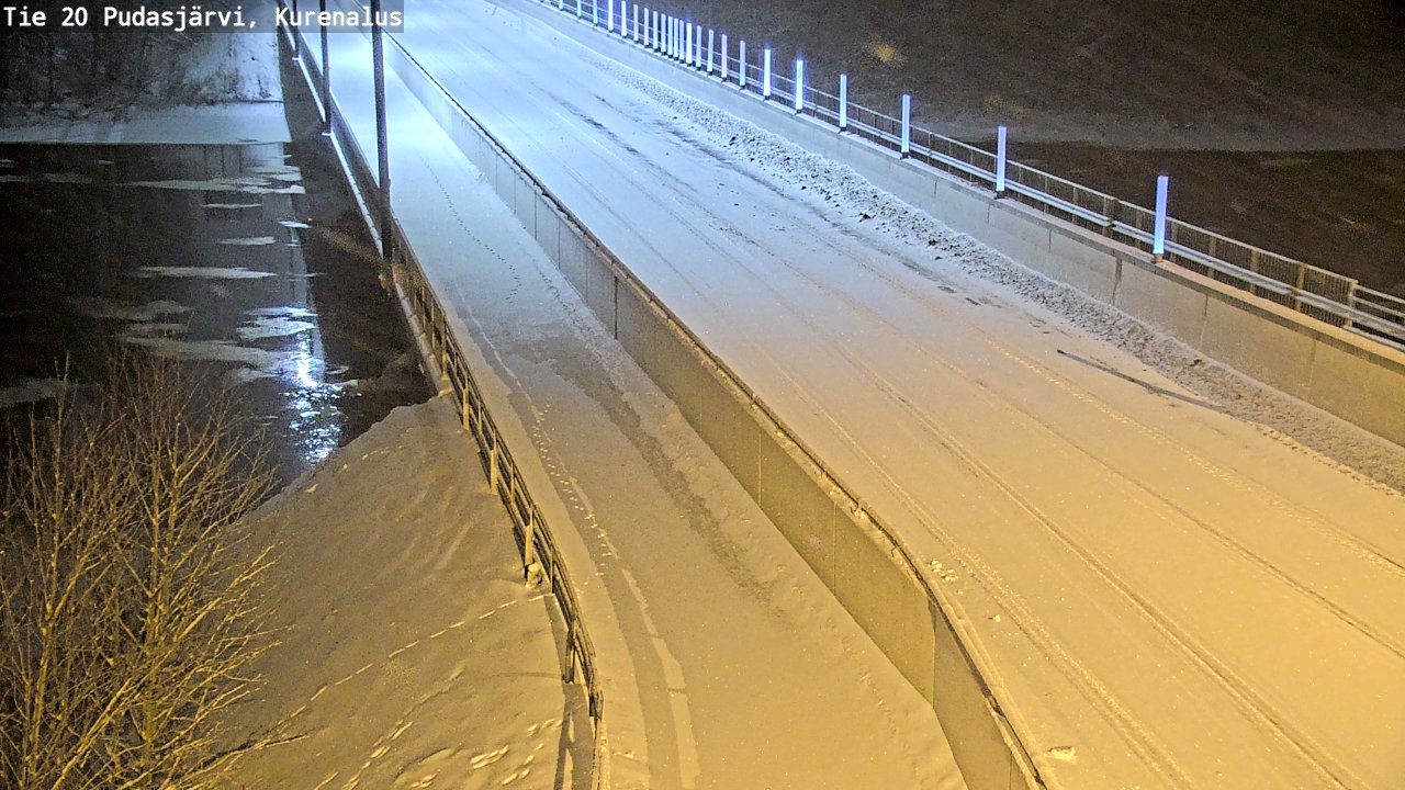 Kelikamerat Kuva Tie 20 Pudasjärvi, Kurenalus, Pudasjärvi, Pohjois-Pohjanmaa