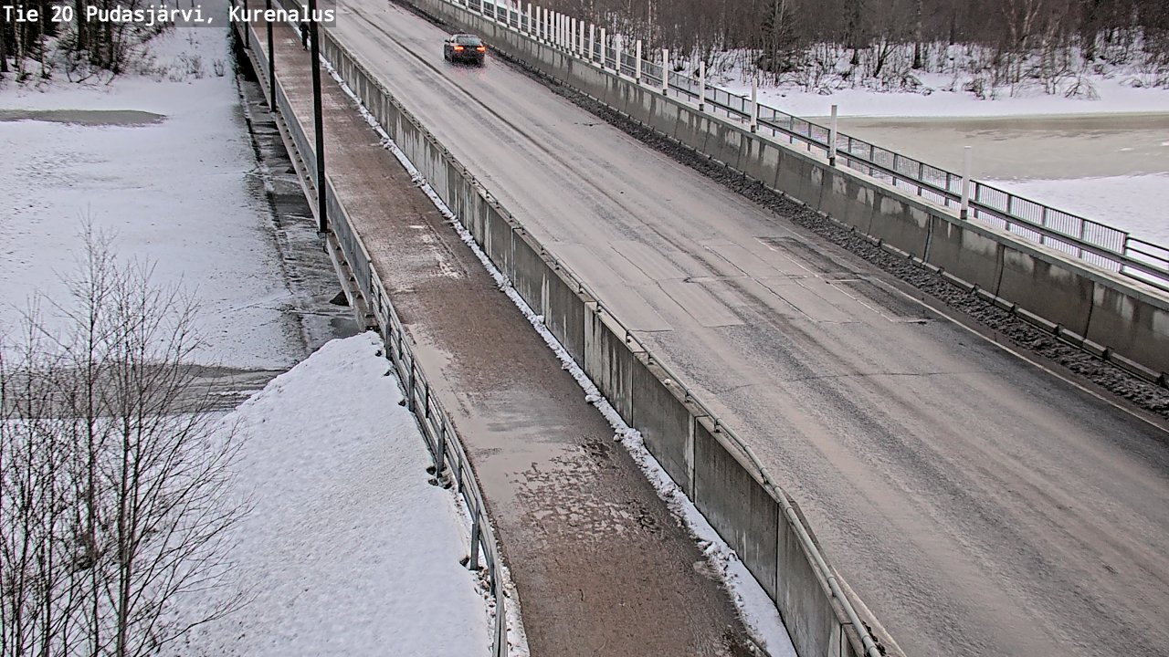 Kelikamerat Kuva Tie 20 Pudasjärvi, Kurenalus, Pudasjärvi, Pohjois-Pohjanmaa