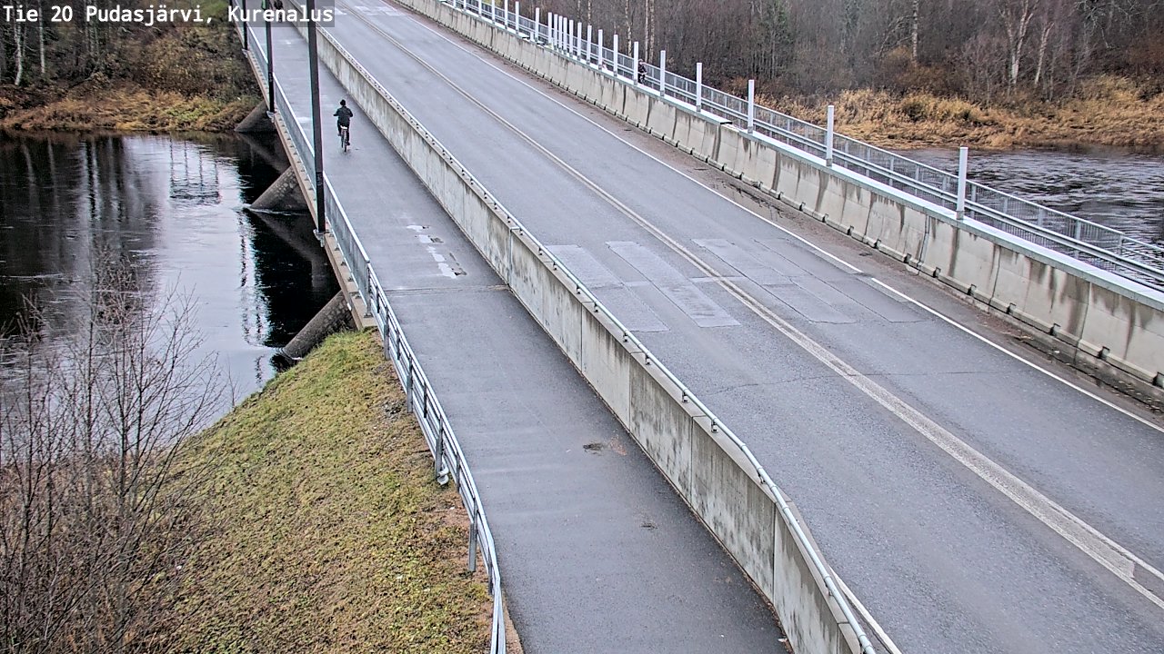 Kelikamerat Kuva Tie 20 Pudasjärvi, Kurenalus, Pudasjärvi, Pohjois-Pohjanmaa