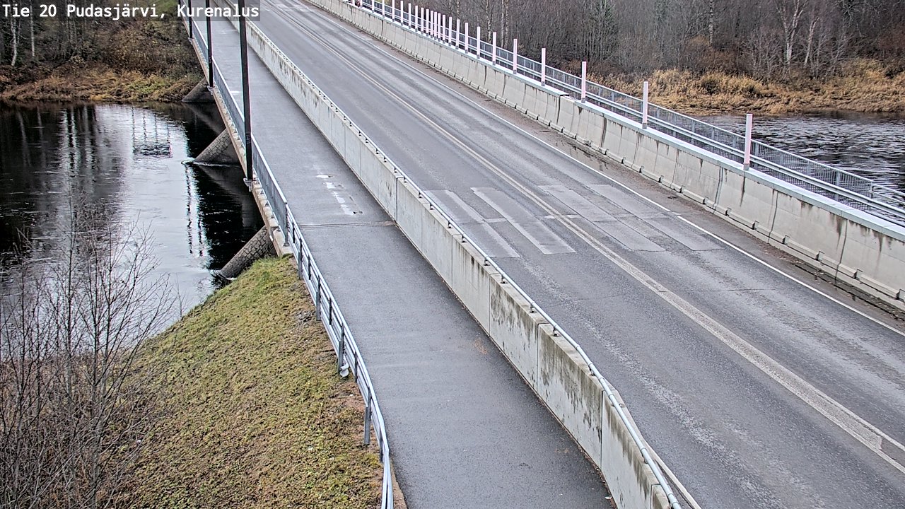 Kelikamerat Kuva Tie 20 Pudasjärvi, Kurenalus, Pudasjärvi, Pohjois-Pohjanmaa