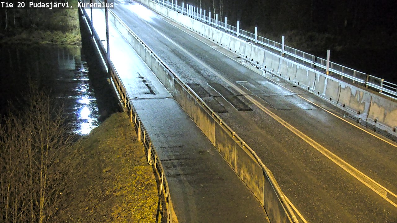 Kelikamerat Kuva Tie 20 Pudasjärvi, Kurenalus, Pudasjärvi, Pohjois-Pohjanmaa