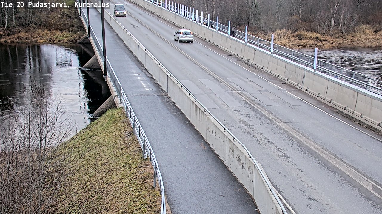 Kelikamerat Kuva Tie 20 Pudasjärvi, Kurenalus, Pudasjärvi, Pohjois-Pohjanmaa