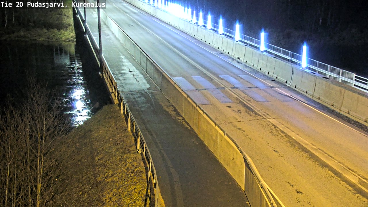 Kelikamerat Kuva Tie 20 Pudasjärvi, Kurenalus, Pudasjärvi, Pohjois-Pohjanmaa