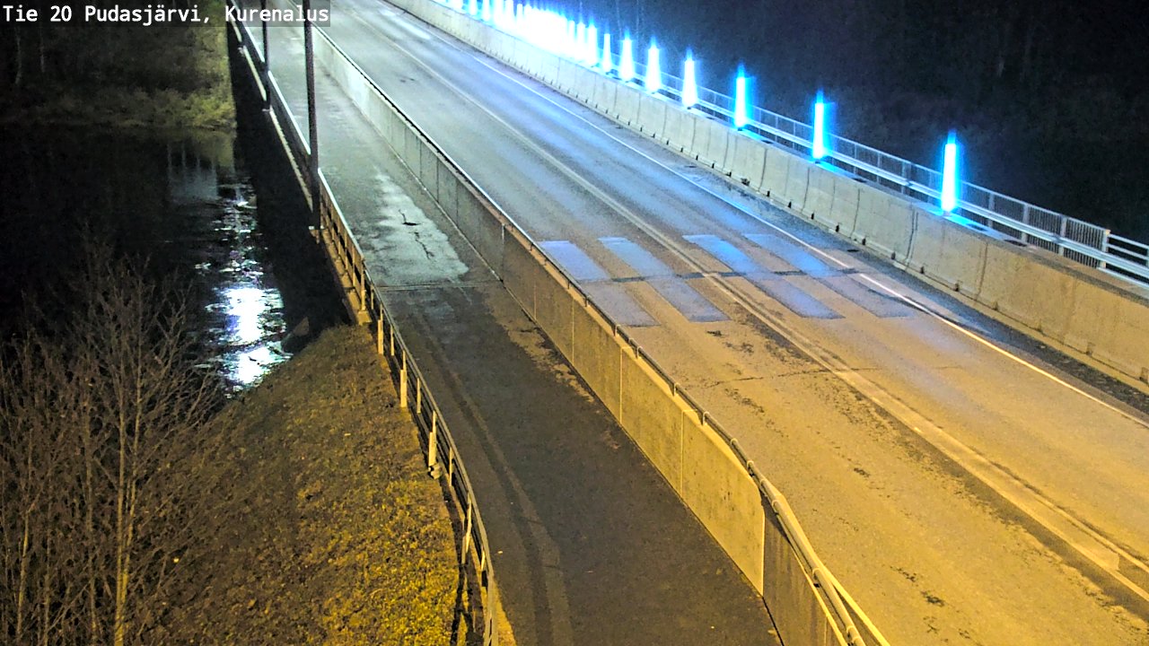 Kelikamerat Kuva Tie 20 Pudasjärvi, Kurenalus, Pudasjärvi, Pohjois-Pohjanmaa