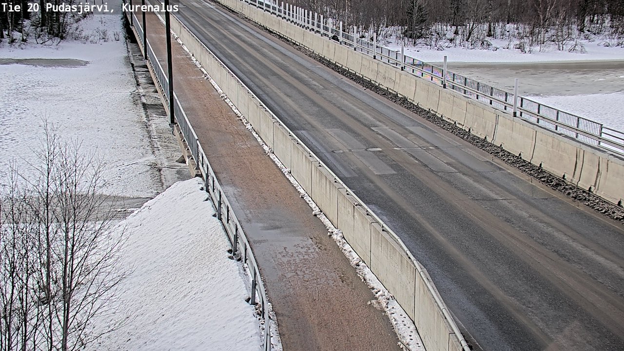 Kelikamerat Kuva Tie 20 Pudasjärvi, Kurenalus, Pudasjärvi, Pohjois-Pohjanmaa