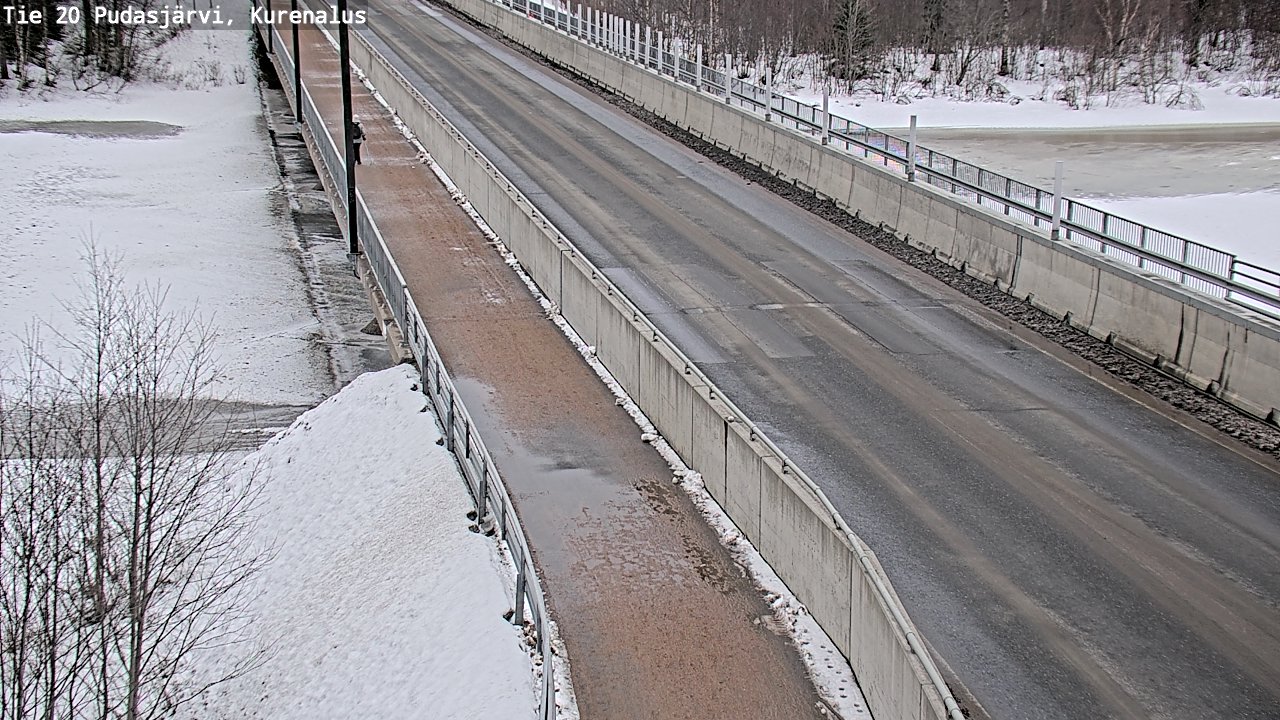 Kelikamerat Kuva Tie 20 Pudasjärvi, Kurenalus, Pudasjärvi, Pohjois-Pohjanmaa