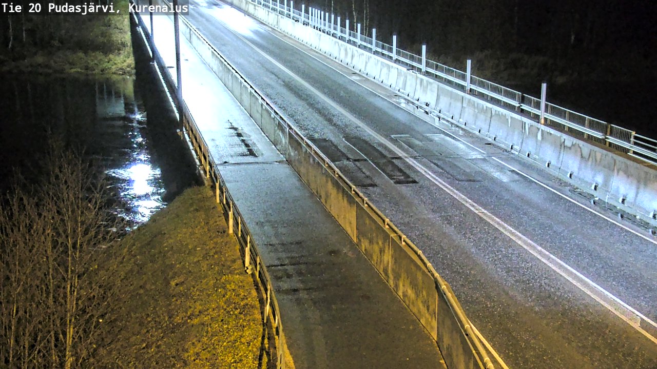 Kelikamerat Kuva Tie 20 Pudasjärvi, Kurenalus, Pudasjärvi, Pohjois-Pohjanmaa