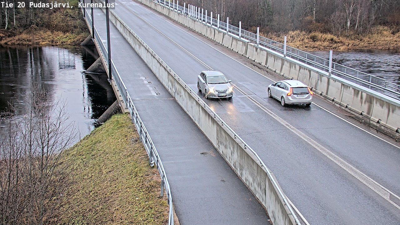 Kelikamerat Kuva Tie 20 Pudasjärvi, Kurenalus, Pudasjärvi, Pohjois-Pohjanmaa