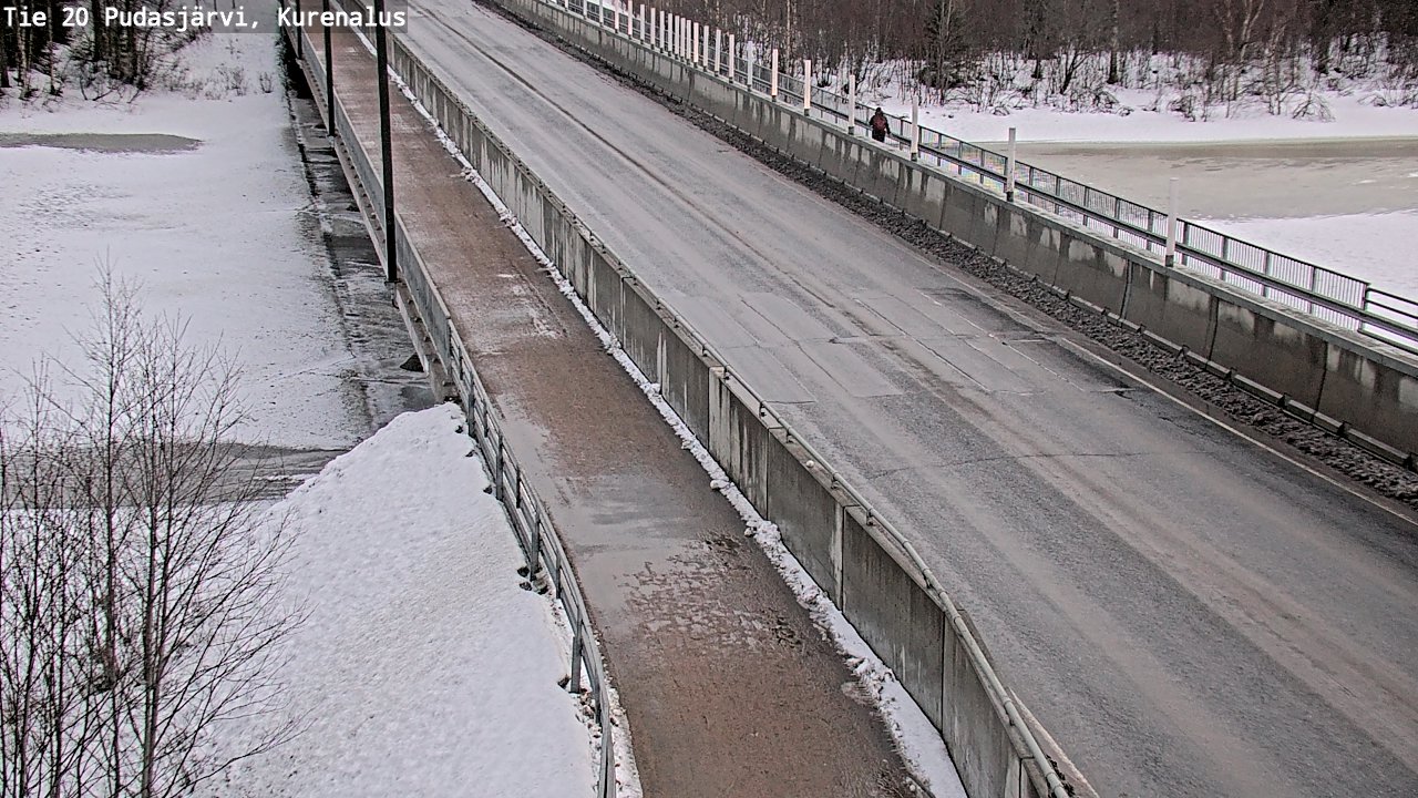 Kelikamerat Kuva Tie 20 Pudasjärvi, Kurenalus, Pudasjärvi, Pohjois-Pohjanmaa