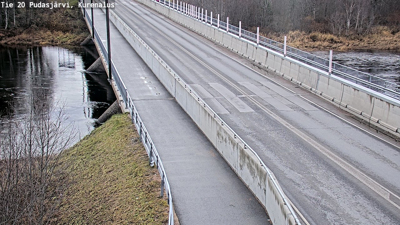 Kelikamerat Kuva Tie 20 Pudasjärvi, Kurenalus, Pudasjärvi, Pohjois-Pohjanmaa