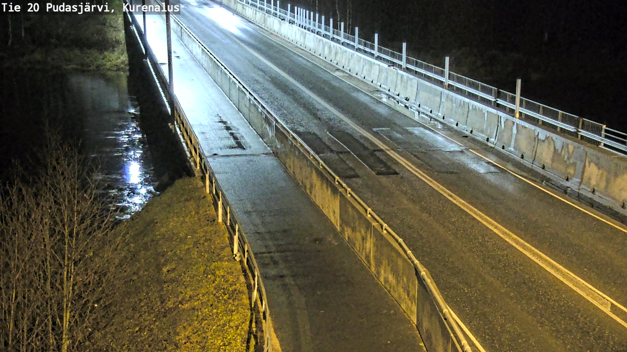 Kelikamerat Kuva Tie 20 Pudasjärvi, Kurenalus, Pudasjärvi, Pohjois-Pohjanmaa
