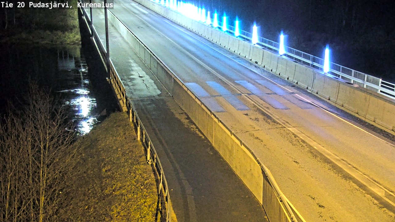 Kelikamerat Kuva Tie 20 Pudasjärvi, Kurenalus, Pudasjärvi, Pohjois-Pohjanmaa