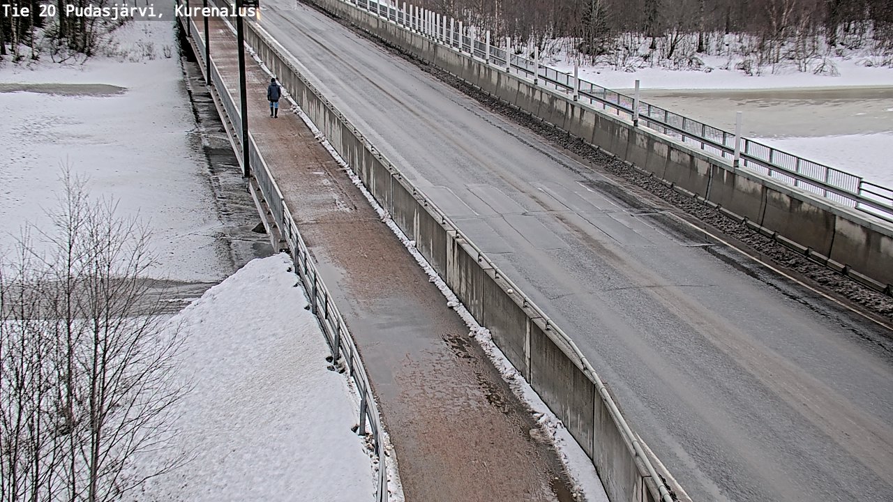Kelikamerat Kuva Tie 20 Pudasjärvi, Kurenalus, Pudasjärvi, Pohjois-Pohjanmaa