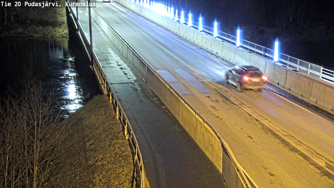 Kelikamerat Kuva Tie 20 Pudasjärvi, Kurenalus, Pudasjärvi, Pohjois-Pohjanmaa