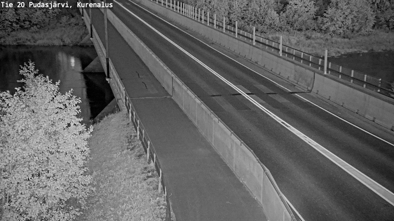 Weather Camera Image Väg 20Pudasjärvi, Kurenalus, Pudasjärvi, Pohjois-Pohjanmaa