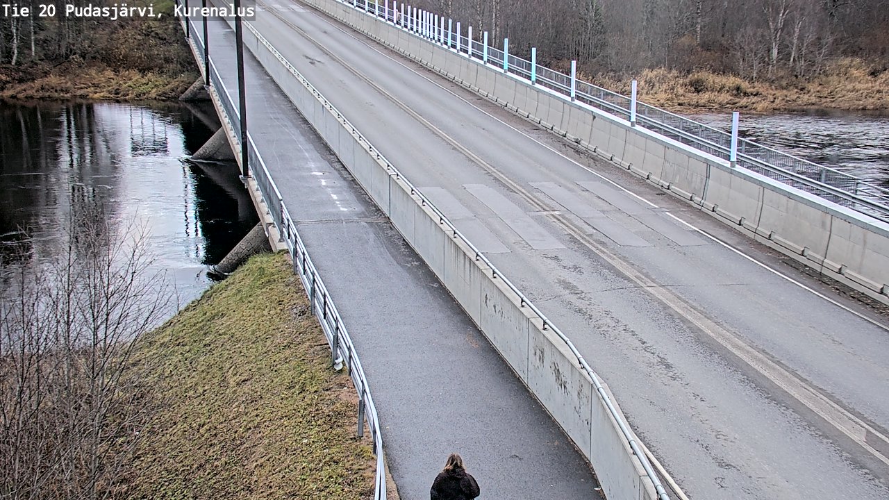 Kelikamerat Kuva Tie 20 Pudasjärvi, Kurenalus, Pudasjärvi, Pohjois-Pohjanmaa