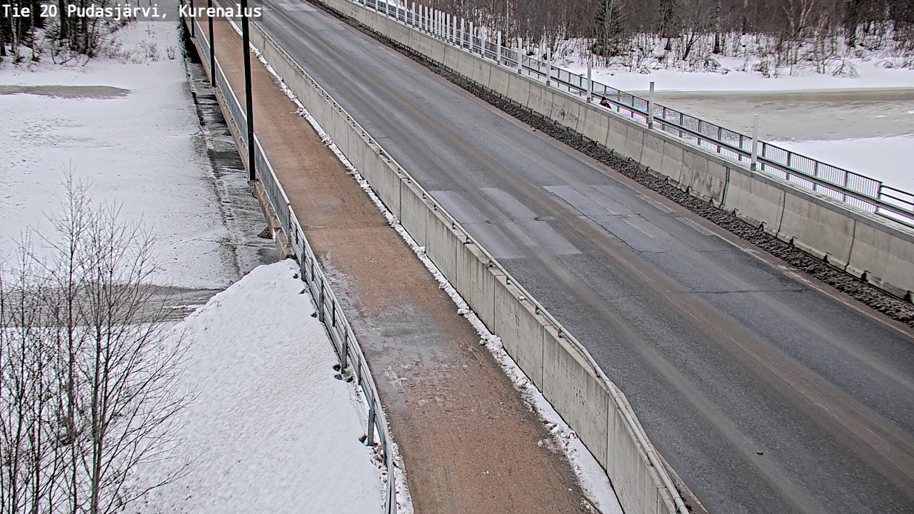 Kelikamerat Kuva Tie 20 Pudasjärvi, Kurenalus, Pudasjärvi, Pohjois-Pohjanmaa