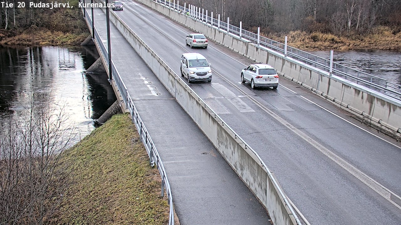Kelikamerat Kuva Tie 20 Pudasjärvi, Kurenalus, Pudasjärvi, Pohjois-Pohjanmaa