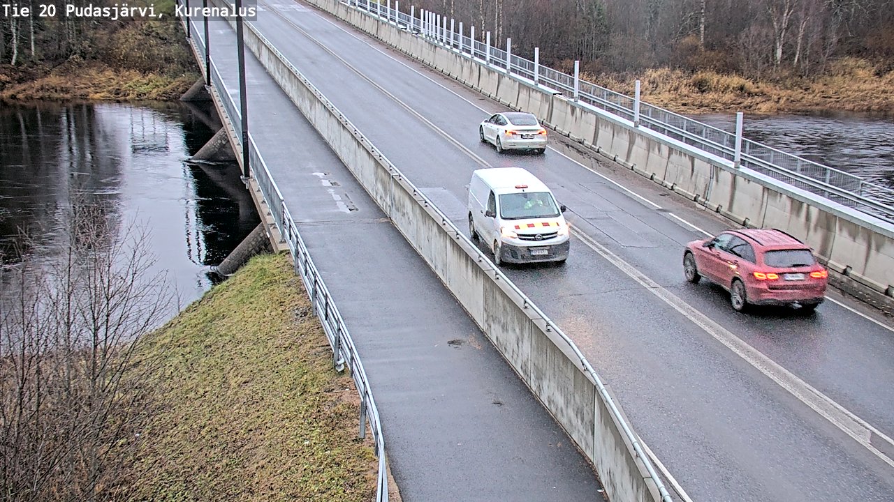 Kelikamerat Kuva Tie 20 Pudasjärvi, Kurenalus, Pudasjärvi, Pohjois-Pohjanmaa