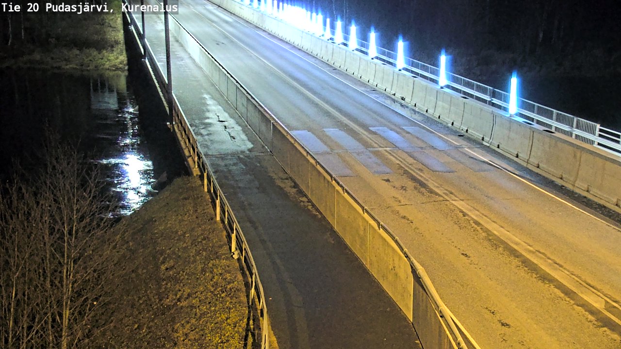 Kelikamerat Kuva Tie 20 Pudasjärvi, Kurenalus, Pudasjärvi, Pohjois-Pohjanmaa