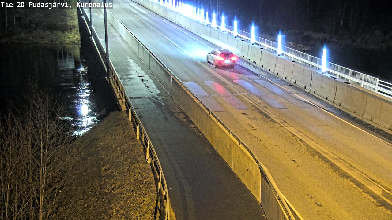 Kelikamerat Kuva Tie 20 Pudasjärvi, Kurenalus, Pudasjärvi, Pohjois-Pohjanmaa