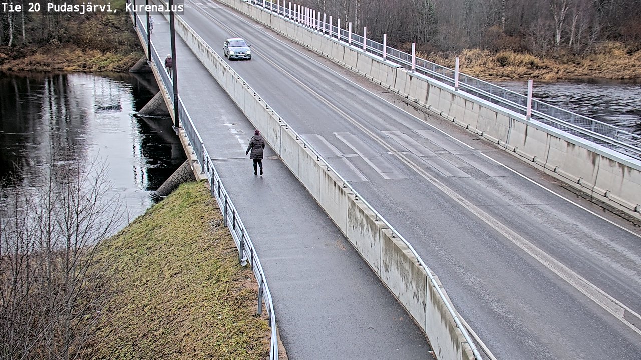 Kelikamerat Kuva Tie 20 Pudasjärvi, Kurenalus, Pudasjärvi, Pohjois-Pohjanmaa