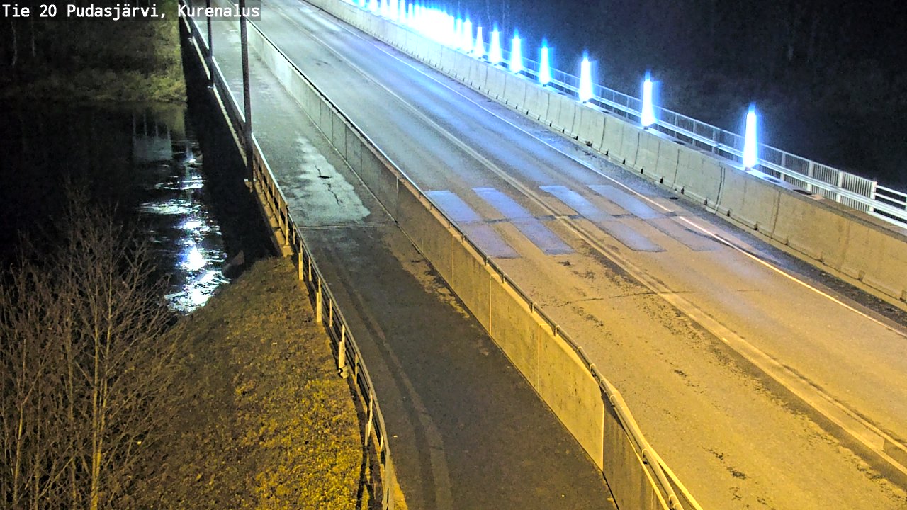 Kelikamerat Kuva Tie 20 Pudasjärvi, Kurenalus, Pudasjärvi, Pohjois-Pohjanmaa