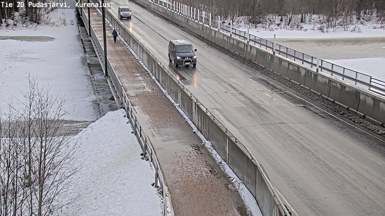 Kelikamerat Kuva Tie 20 Pudasjärvi, Kurenalus, Pudasjärvi, Pohjois-Pohjanmaa