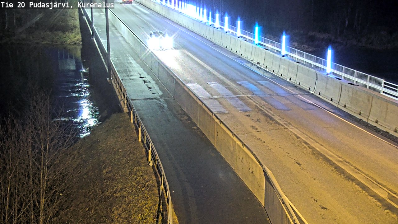 Kelikamerat Kuva Tie 20 Pudasjärvi, Kurenalus, Pudasjärvi, Pohjois-Pohjanmaa