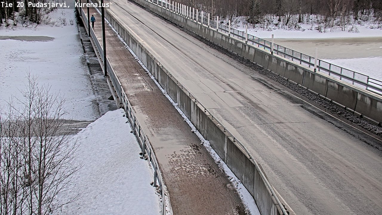 Kelikamerat Kuva Tie 20 Pudasjärvi, Kurenalus, Pudasjärvi, Pohjois-Pohjanmaa