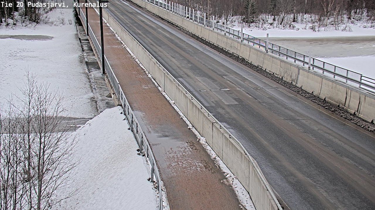 Kelikamerat Kuva Tie 20 Pudasjärvi, Kurenalus, Pudasjärvi, Pohjois-Pohjanmaa