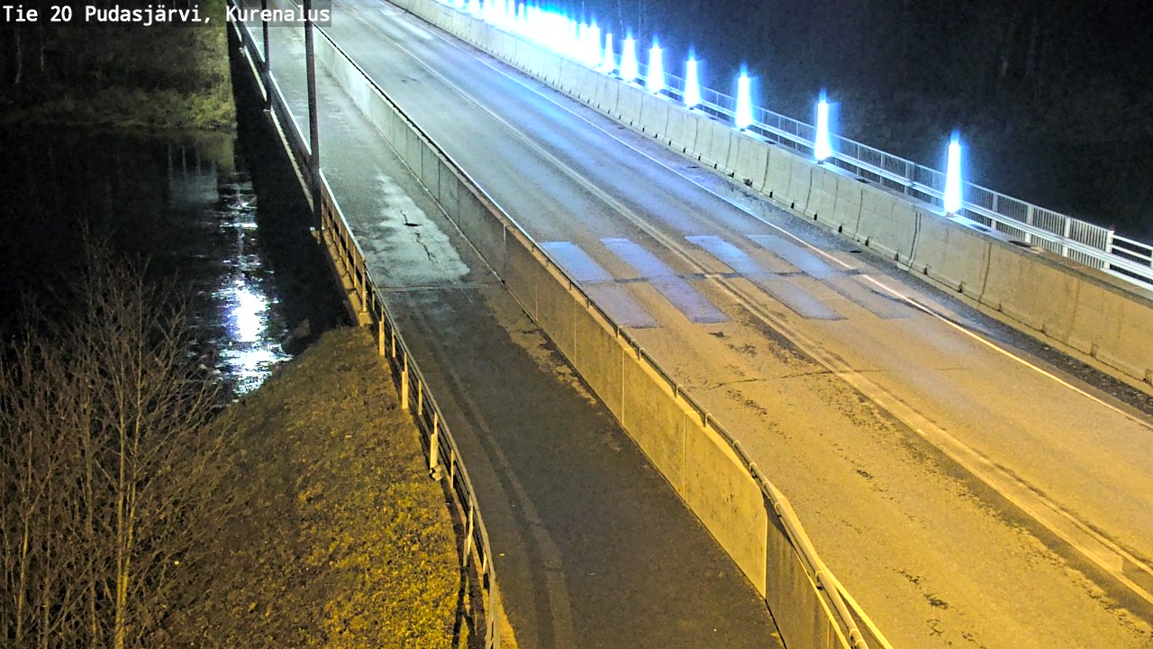 Kelikamerat Kuva Tie 20 Pudasjärvi, Kurenalus, Pudasjärvi, Pohjois-Pohjanmaa