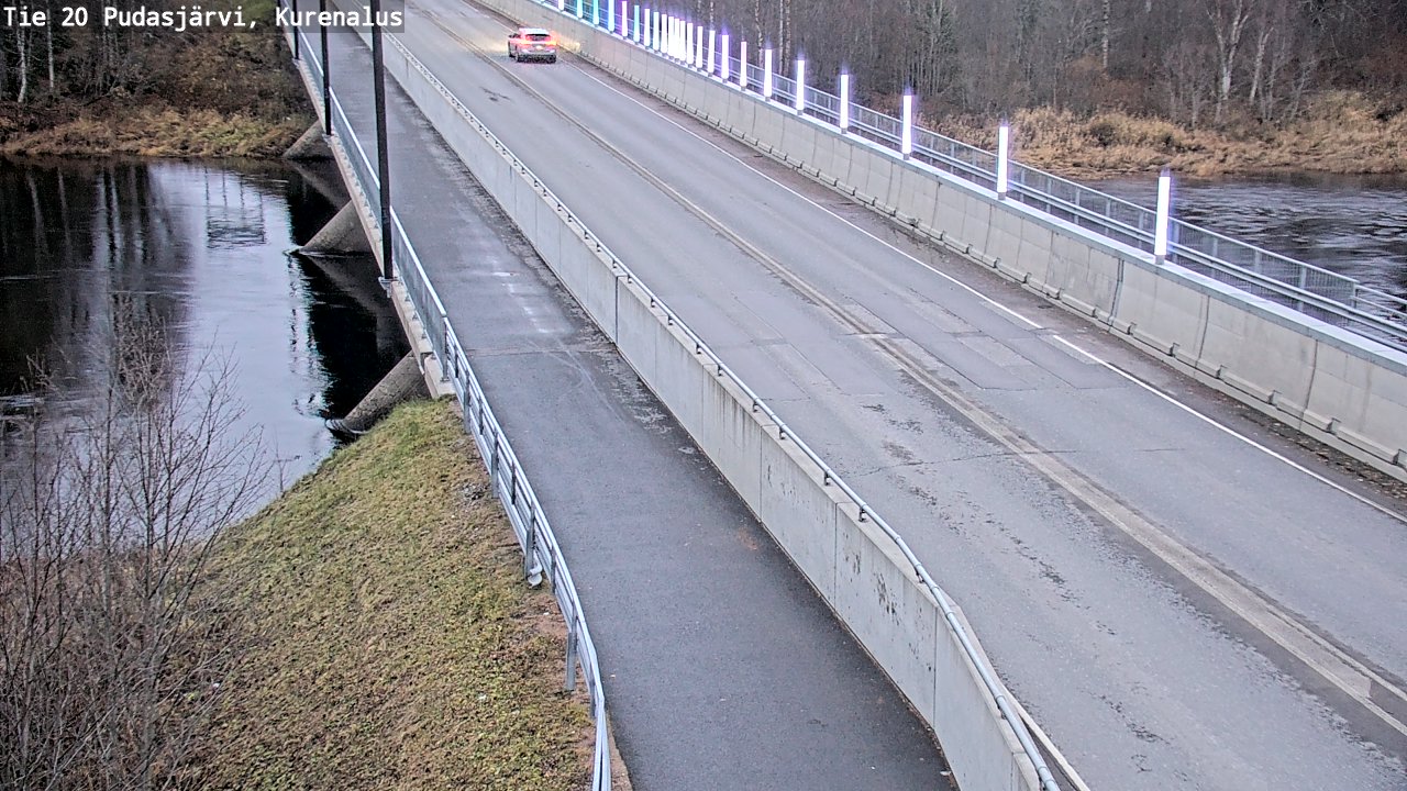 Kelikamerat Kuva Tie 20 Pudasjärvi, Kurenalus, Pudasjärvi, Pohjois-Pohjanmaa