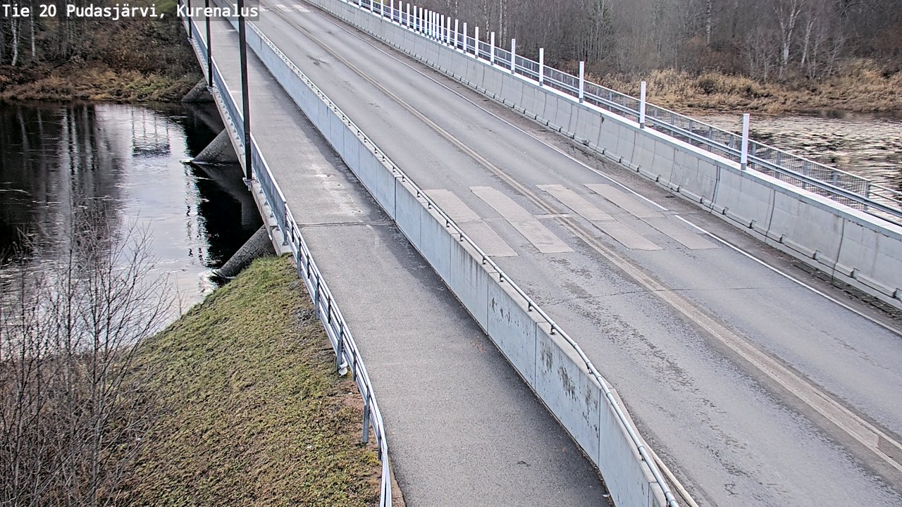 Kelikamerat Kuva Tie 20 Pudasjärvi, Kurenalus, Pudasjärvi, Pohjois-Pohjanmaa