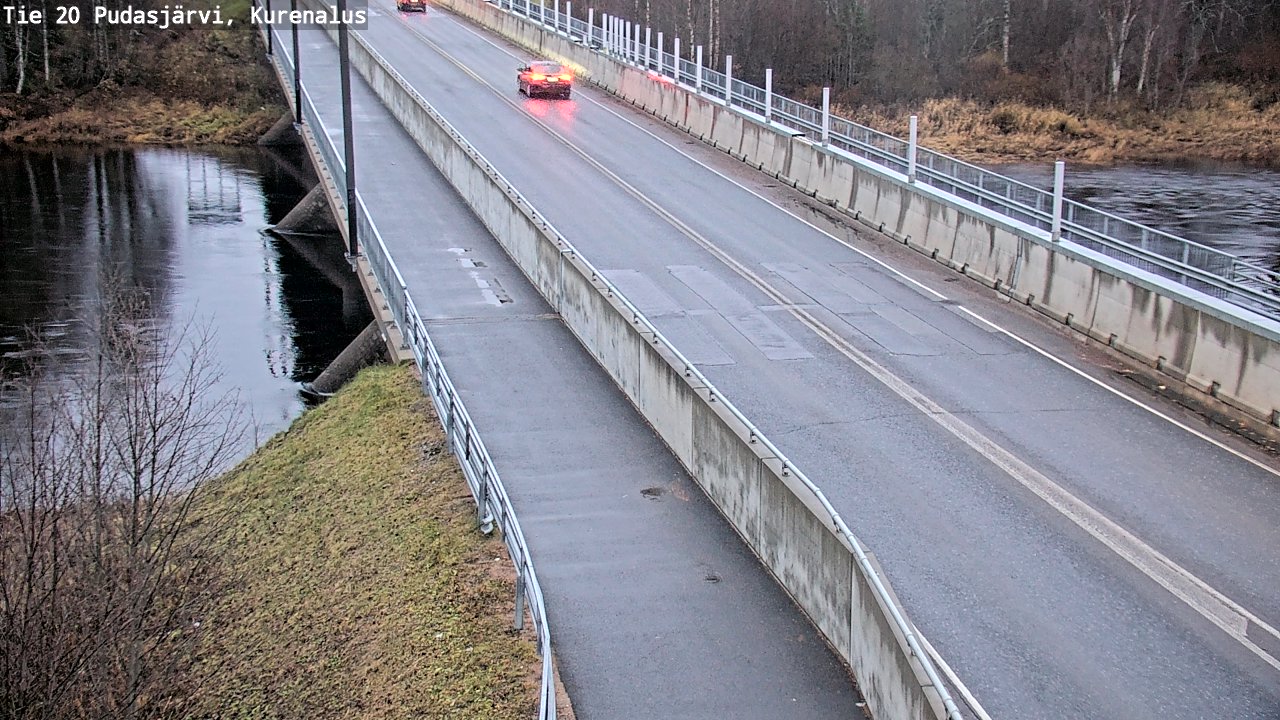 Kelikamerat Kuva Tie 20 Pudasjärvi, Kurenalus, Pudasjärvi, Pohjois-Pohjanmaa