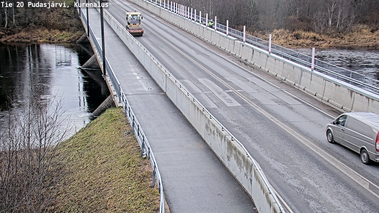 Kelikamerat Kuva Tie 20 Pudasjärvi, Kurenalus, Pudasjärvi, Pohjois-Pohjanmaa