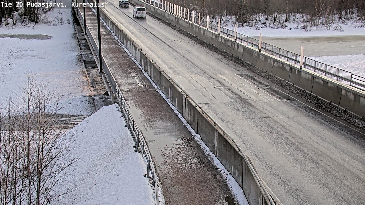 Kelikamerat Kuva Tie 20 Pudasjärvi, Kurenalus, Pudasjärvi, Pohjois-Pohjanmaa