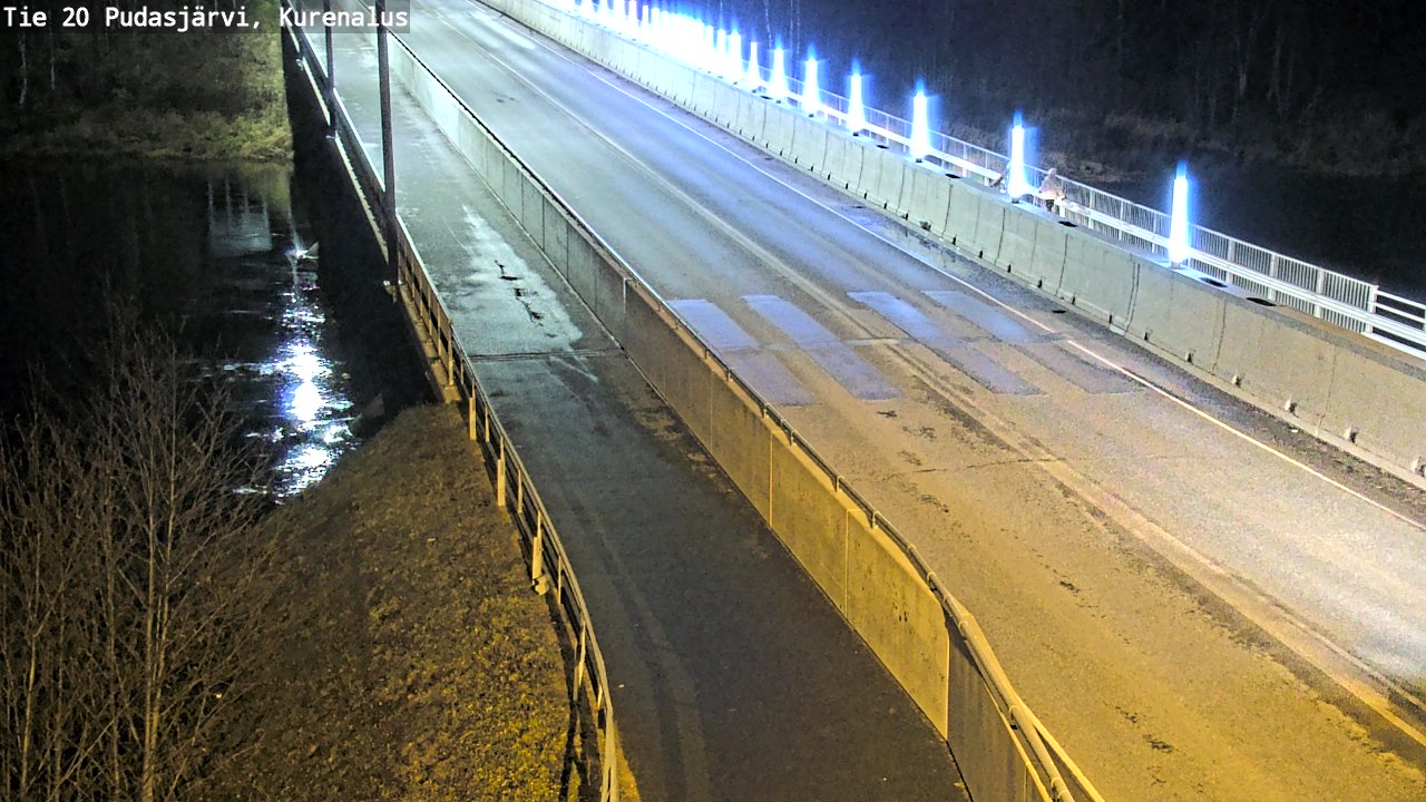 Kelikamerat Kuva Tie 20 Pudasjärvi, Kurenalus, Pudasjärvi, Pohjois-Pohjanmaa