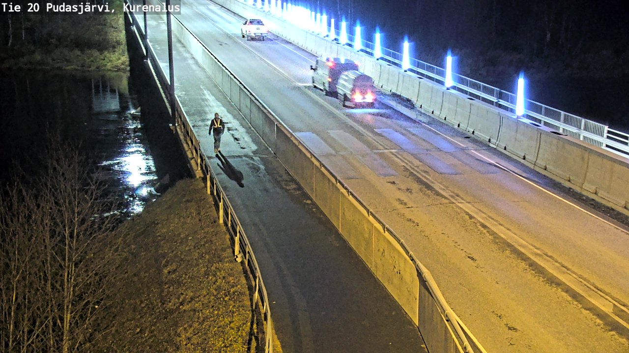 Kelikamerat Kuva Tie 20 Pudasjärvi, Kurenalus, Pudasjärvi, Pohjois-Pohjanmaa