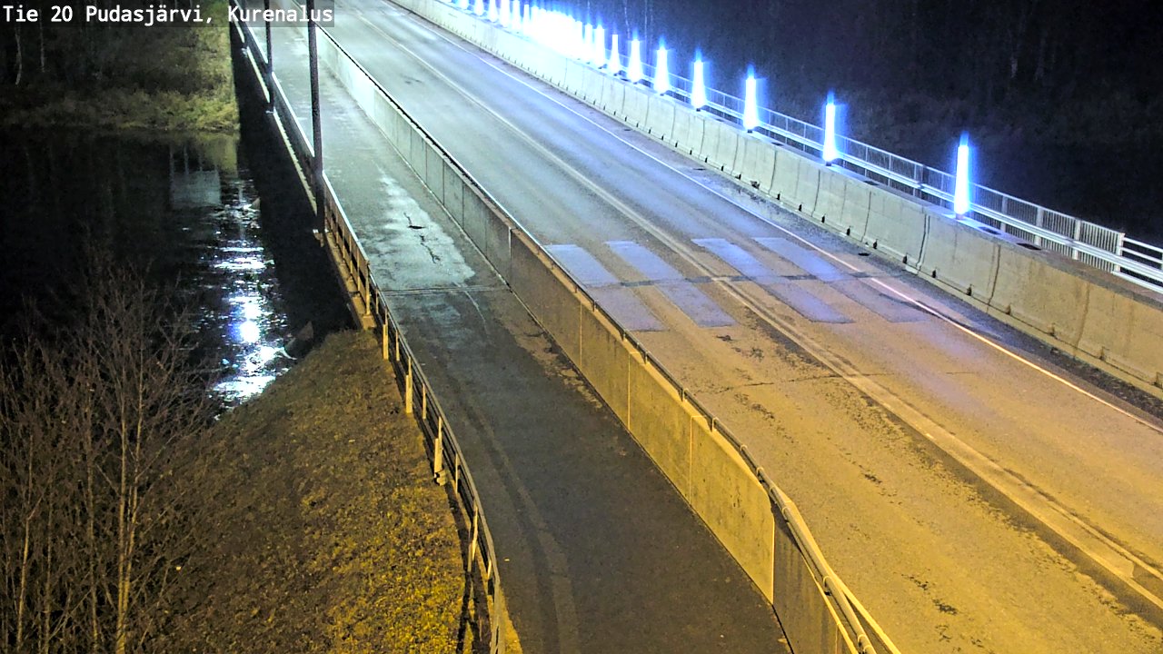 Kelikamerat Kuva Tie 20 Pudasjärvi, Kurenalus, Pudasjärvi, Pohjois-Pohjanmaa