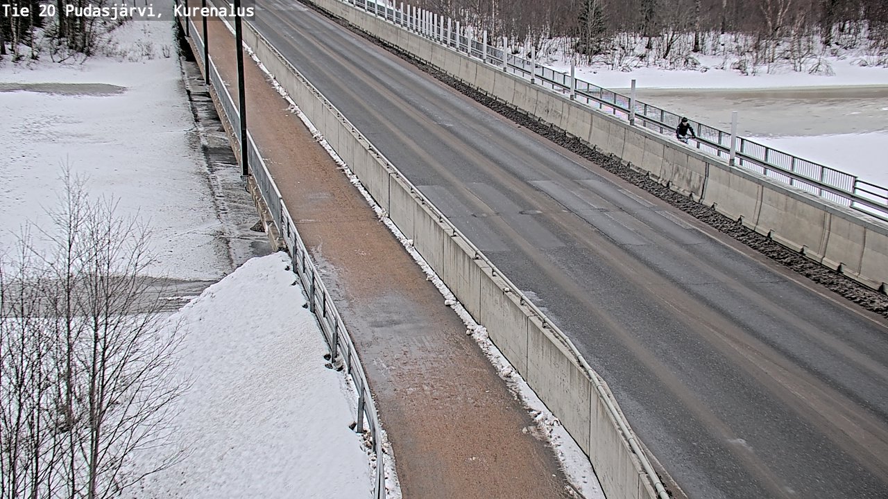 Kelikamerat Kuva Tie 20 Pudasjärvi, Kurenalus, Pudasjärvi, Pohjois-Pohjanmaa