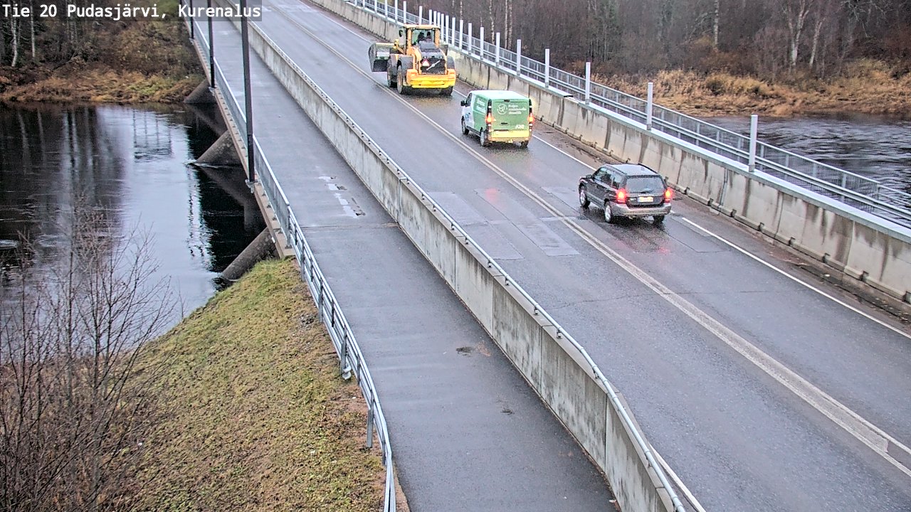 Kelikamerat Kuva Tie 20 Pudasjärvi, Kurenalus, Pudasjärvi, Pohjois-Pohjanmaa