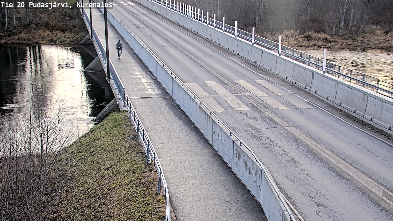Kelikamerat Kuva Tie 20 Pudasjärvi, Kurenalus, Pudasjärvi, Pohjois-Pohjanmaa